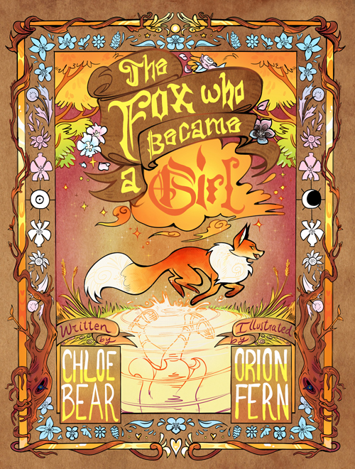 The Fox Who Became A Girl cover art.